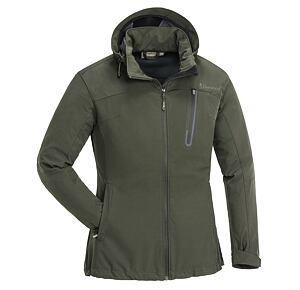 Dámská bunda Pinewood Wilda Stretch Shell - Mossgreen