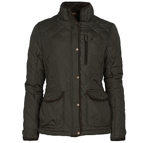 Dámská bunda Pinewood Classic Quilt Jacket - Moss Green