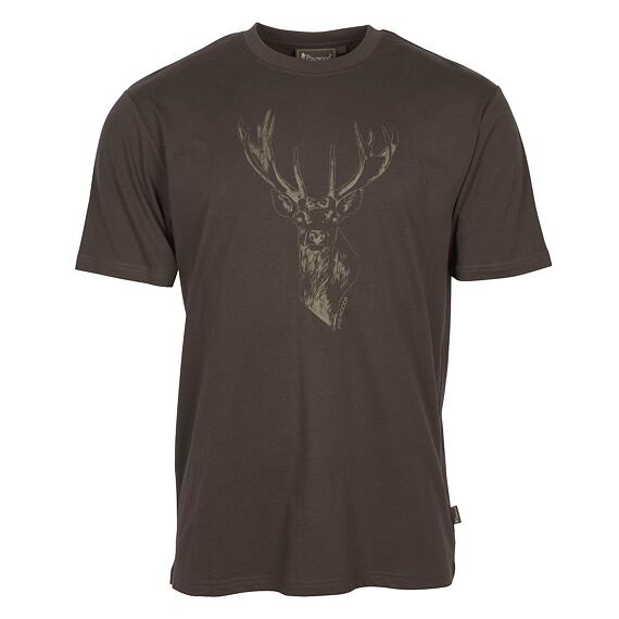 Tričko Pinewood Red Deer - Suede Brown