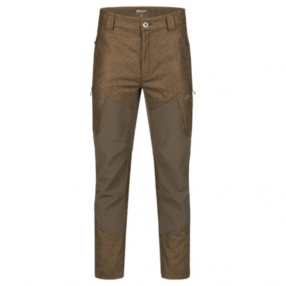 Blaser kalhoty Vintage Whizz Softshell - dark brown melange