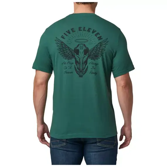 5.11 Tričko All Hogs Heaven S/S Tee - 1011 Trekking Green